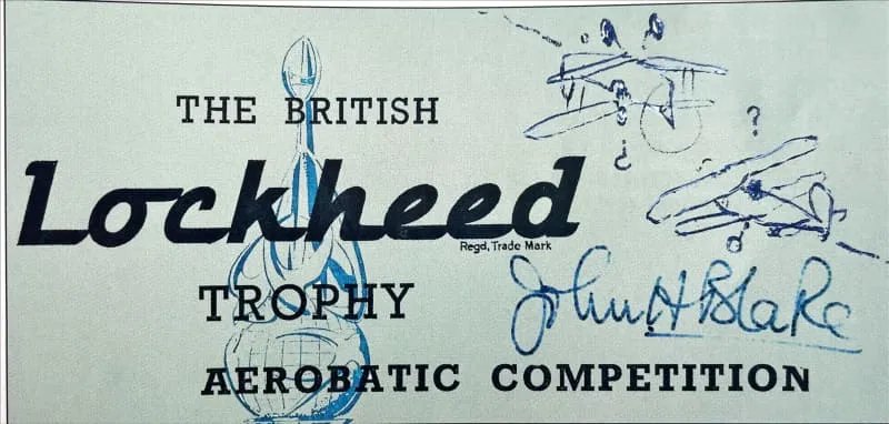 Lockheed Trophy — pilot James Black